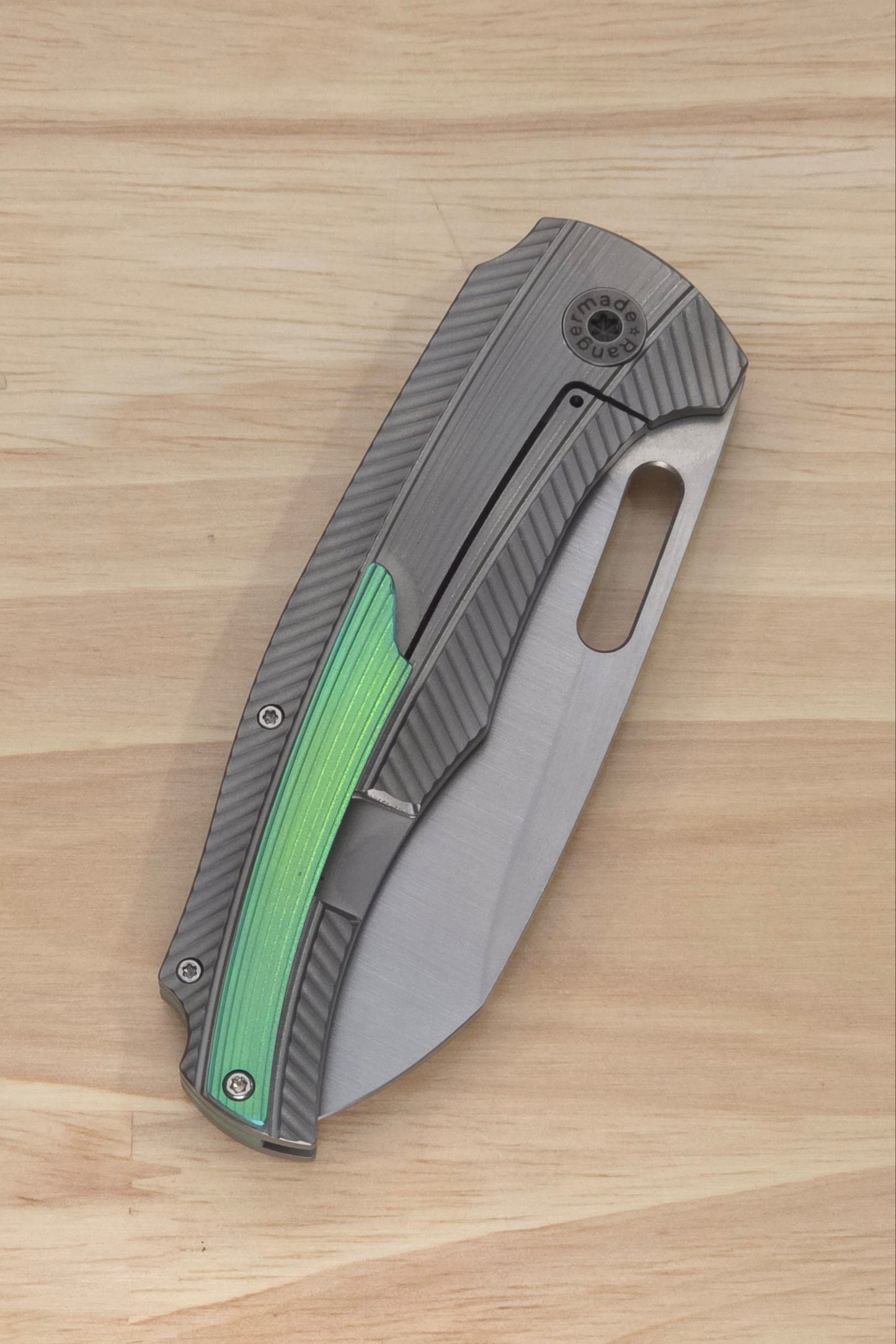 OBJ-1 Titanium Framelock Folder Rangermade Knife & Tool
